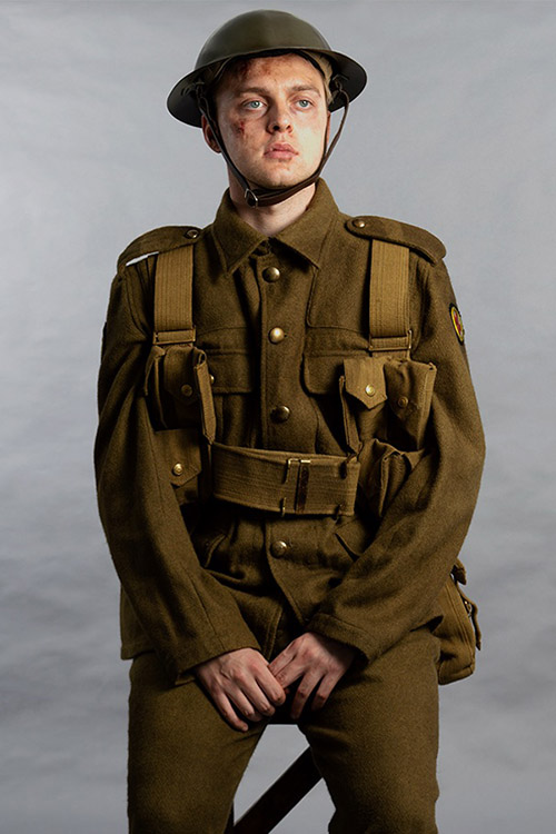 British army uniform hire by Thespis photos by Lauren Johnson